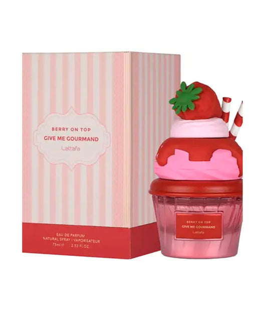 Lattafa Give Me Gourmand Berry on Top EDP 75ml